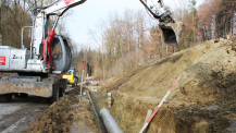 Golaten, Ersatz Werkleitungen Hinterdorf