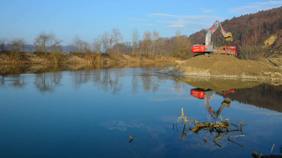 Mit einer künstlichen Insel zurück zur Natur