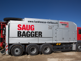 Saugbagger, Fankhauser Tiefbau AG, Lyss